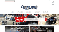 Desktop Screenshot of customtruckcreations.com