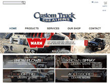 Tablet Screenshot of customtruckcreations.com